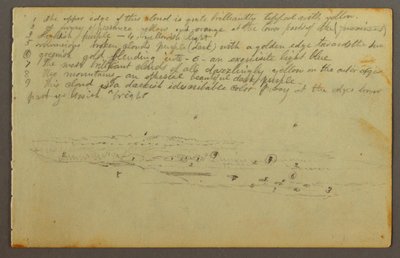 Cloud Studies, Possibly 1844 by Frederic Edwin Church