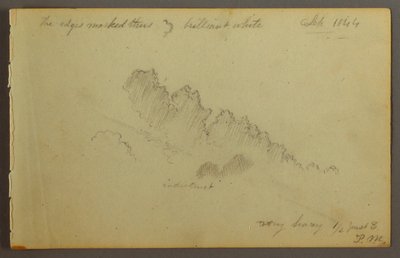 Cloud Study, 1844 by Frederic Edwin Church