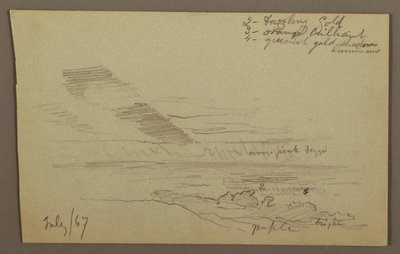 Cloudy Sky by Frederic Edwin Church