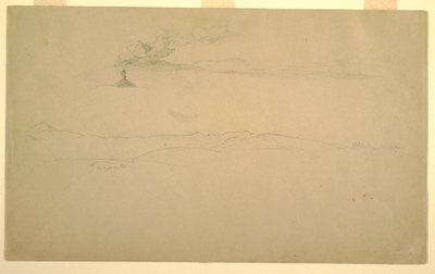 Cotopaxi from Guapulo, Ecuador, June 24, 1857 by Frederic Edwin Church