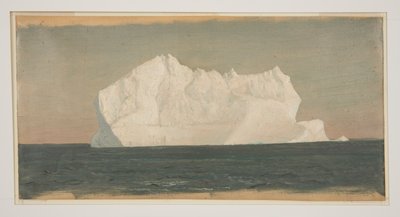 Floating Iceberg, June or July 1859 by Frederic Edwin Church