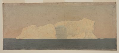 Floating Iceberg, Labrador, June or July 1859 by Frederic Edwin Church