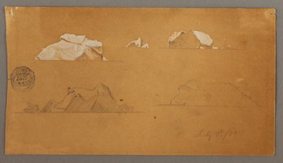 Floating Icebergs, July 5, 1859 by Frederic Edwin Church