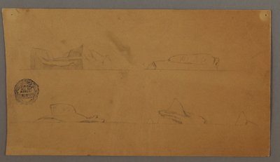 Floating Icebergs, possibly 1859 by Frederic Edwin Church