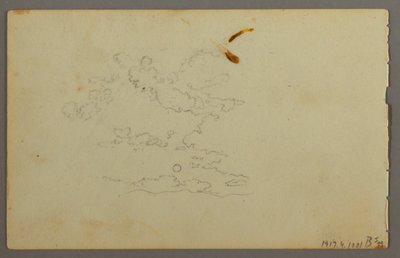 Hill Range, possibly 1844 by Frederic Edwin Church