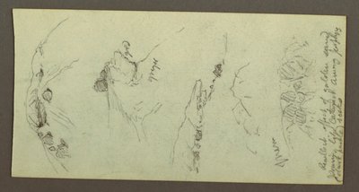 Hilltops with Boulders, possibly 1868 by Frederic Edwin Church