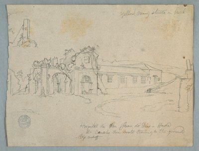 Hospital de San Juan de Dios, Honda, Colombia, 1853 by Frederic Edwin Church