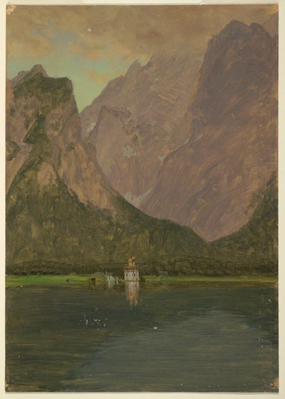 Koenigsee, near Berchtesgaden, Bavaria, 1868 by Frederic Edwin Church