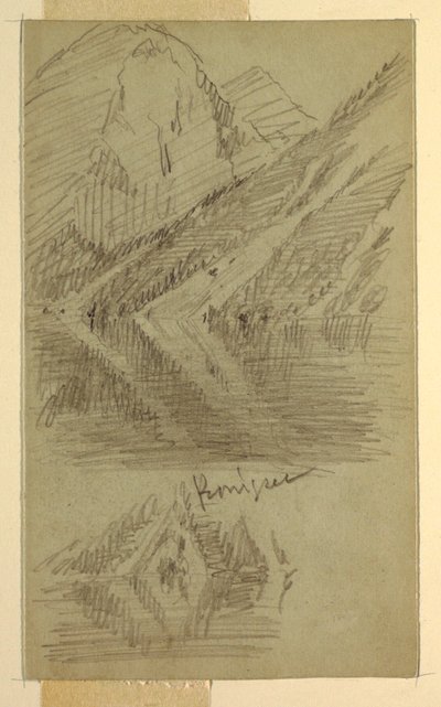 Königssee, Berchtesgaden, Bavaria, June or July 1868 by Frederic Edwin Church