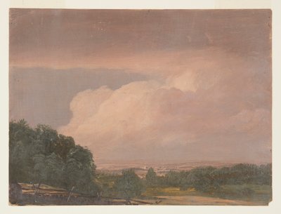 Landscape (Possibly Hudson Valley), 1860–70 by Frederic Edwin Church