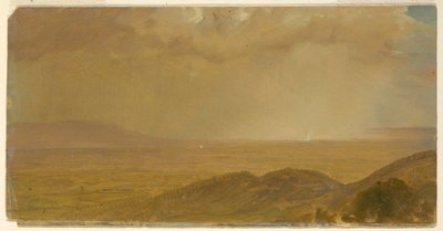 Landscape, May 1865 by Frederic Edwin Church