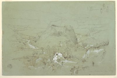 Landscape Near Guaranda, Ecuador, June 5, 1857 by Frederic Edwin Church