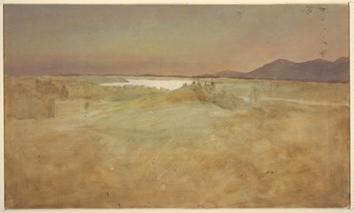 Looking from Olana, Southwest Across Hudson Valley, 1870–80 by Frederic Edwin Church