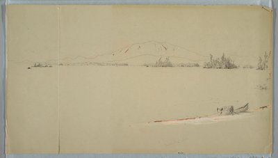 Millinocket Lake, Maine, September 1878 by Frederic Edwin Church