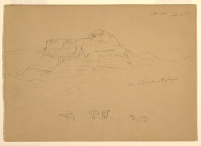 Mount Hor, February 23, 1868 by Frederic Edwin Church