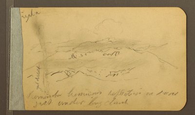 Mountain Flank, 1889 by Frederic Edwin Church
