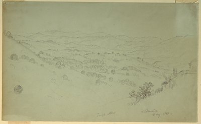 Mountain Landscape, Jamaica, 1865 by Frederic Edwin Church
