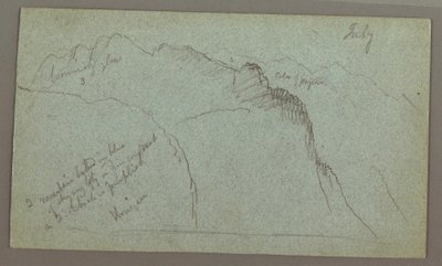 Mountain Peaks, July possibly 1868 by Frederic Edwin Church