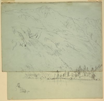 Mt. Katahdin, Maine, 1870-78 by Frederic Edwin Church