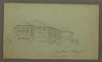 Old House, Beirut, 1868 by Frederic Edwin Church