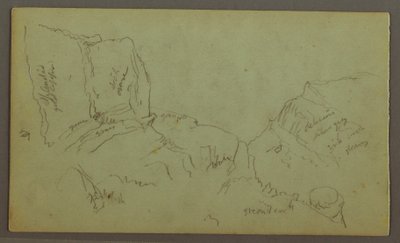 Rocky Mountaintops, possibly 1868 by Frederic Edwin Church