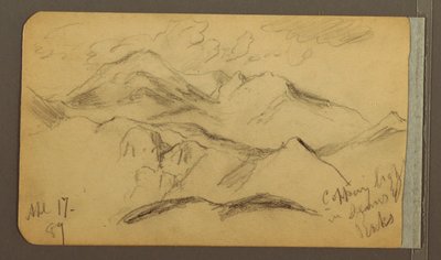 Rugged Mountains, April 17, 1889 by Frederic Edwin Church