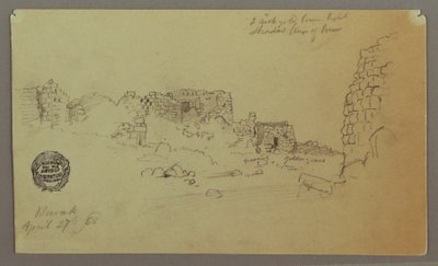 Ruins, April 27, 1868 by Frederic Edwin Church