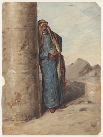 Standing bedouin, 1868 by Frederic Edwin Church