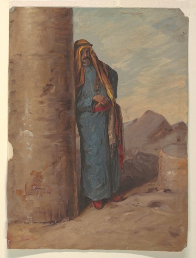 Standing bedouin, 1868 by Frederic Edwin Church