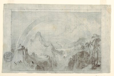 Study for "Rainy Season in the Tropics", 1865-66 by Frederic Edwin Church