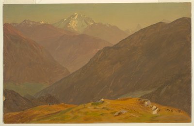 The Goell, near Berchtesgeden, 1868 by Frederic Edwin Church