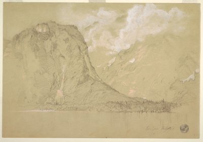 The Königssee and Schrainbach Falls, July 1868 by Frederic Edwin Church