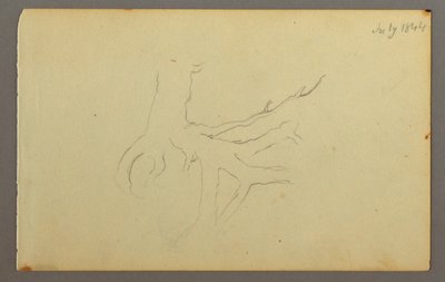 Tree Roots, 1844 by Frederic Edwin Church
