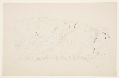 Upper Part of the Great Basin, Mt. Katahdin, September 1877 by Frederic Edwin Church