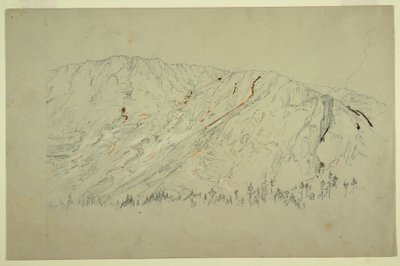 Upper Part of the Great Basin, Mt. Katahdin, September 1877 by Frederic Edwin Church