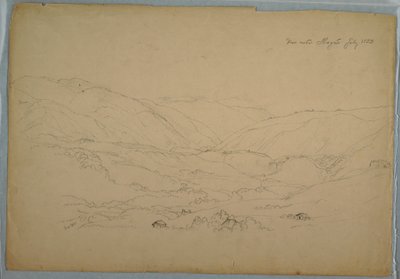 Valley near Ibagué, Colombia, July 1853 by Frederic Edwin Church
