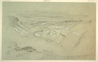 Valley of El Arabah, February 21, 1868 by Frederic Edwin Church