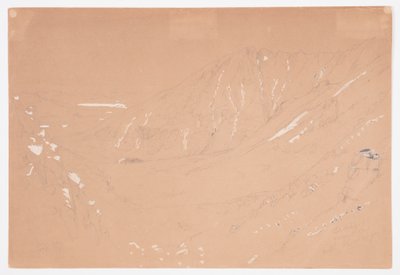 View toward the Great Basin, Mount Katahdin, September 1877 by Frederic Edwin Church