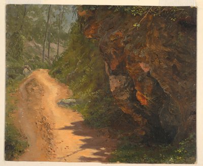 Woodland Path, Jamaica, June 1865 by Frederic Edwin Church