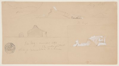 Iceberg with Strange Resemblance to a House by Frederic Edwin Church