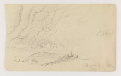 Mist over River and Hills by Frederic Edwin Church