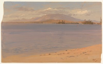 Mount Katahdin from Lake Millinocket by Frederic Edwin Church