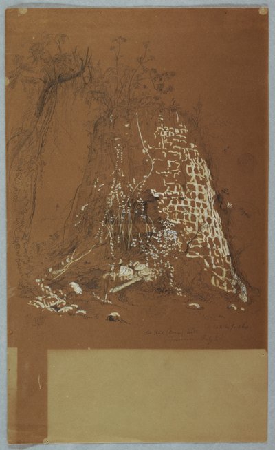 Old Windmill, Jamaica by Frederic Edwin Church