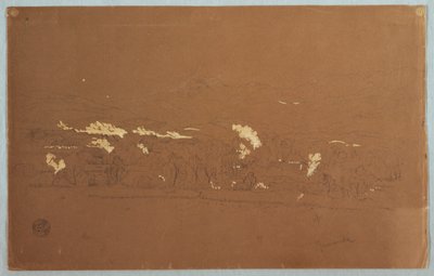 Partial View of Guaranda, Ecuador by Frederic Edwin Church