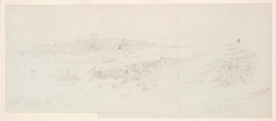 Temples at Morning, Baalbek by Frederic Edwin Church