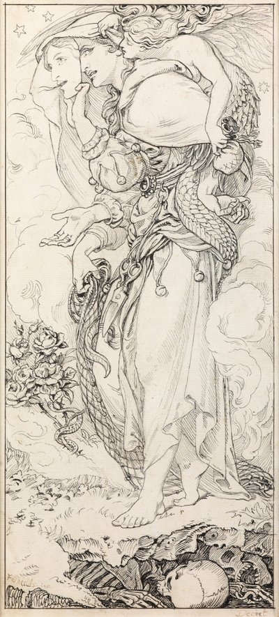 Deceit for the Chapel of the Ascension by Frederic James Shields