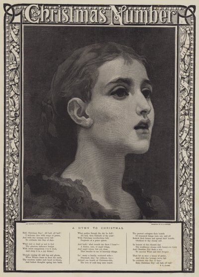 A Hymn to Christmas by Frederic Leighton