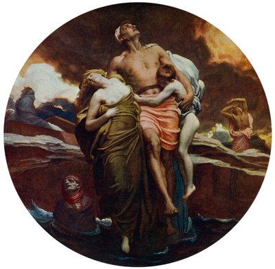 And the Sea Gave Up the Dead Which Were in It by Frederic Leighton