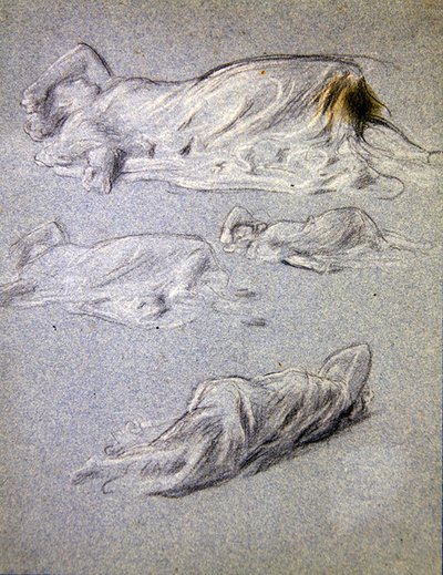 Study for Cymon and Iphigenia by Frederic Leighton