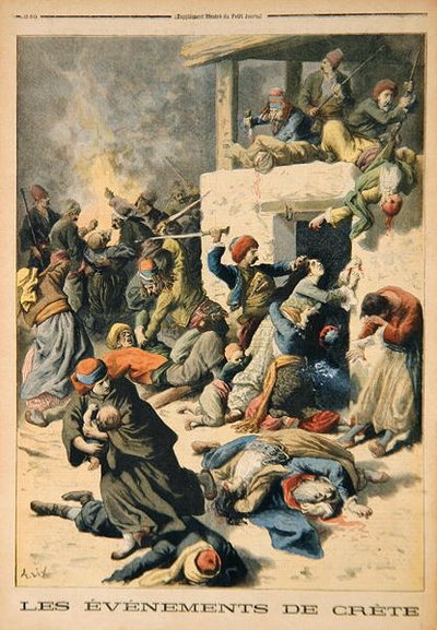 Events of Crete, from "Le Petit Journal" by Frederic Lix